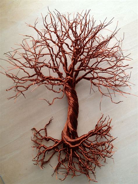 Copper Wire Collection By Twistedforest On Etsy Wire Tree Sculpture