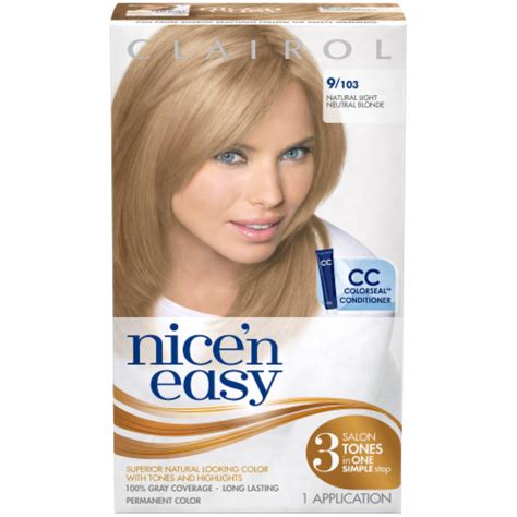 Clairol Nice N Easy Natural Light Neutral Blonde Hair Color 1 Count Kroger