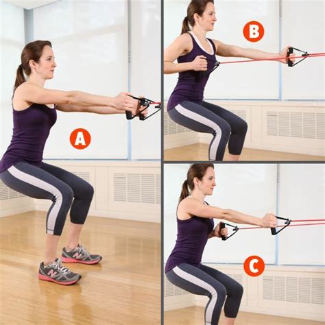 6 Resistance Band Moves For A Full Body Burn Resistance Band