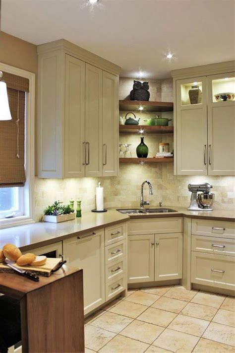 We just got new cabinets, and they have a problem ; 30 Best Corner Kitchen Sink Ideas For Small Spaces ...