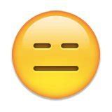 High quality straight face emoji gifts and merchandise. Expressionless Face - List of Emoji Names Meaning