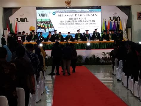 Uin Sumatera Utara Wisuda 2397 Orang Sarjana Baru Sahabat News