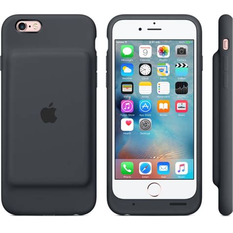 You can check the battery usage. Apple releases official battery case for iPhone 6s, iPhone 6