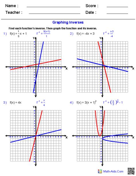 Single line graphing worksheets hairstyles from graph worksheets, source:pinterest.com. Algebra 2 Worksheets | Dynamically Created Algebra 2 ...