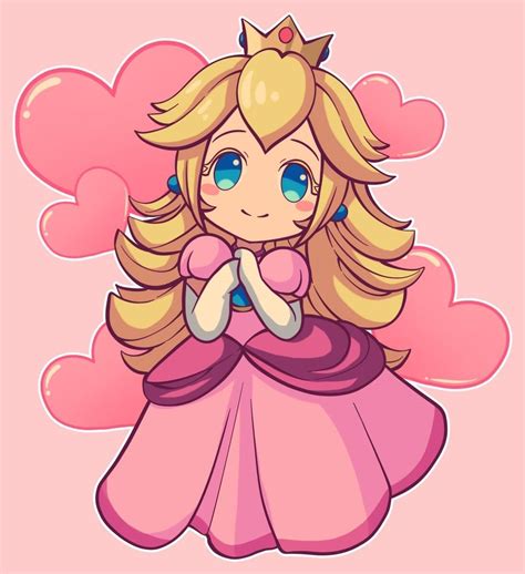 Princess Peach Fan Art Anime