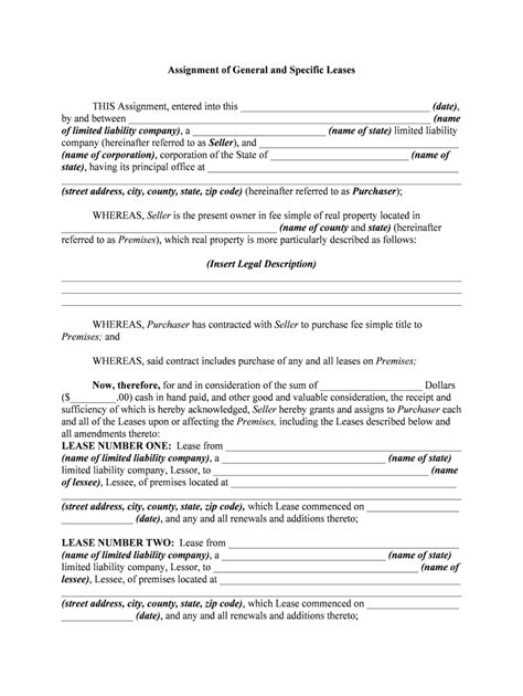 Deed Of Trust Assignment Of Leases And Security Agreement Form Fill