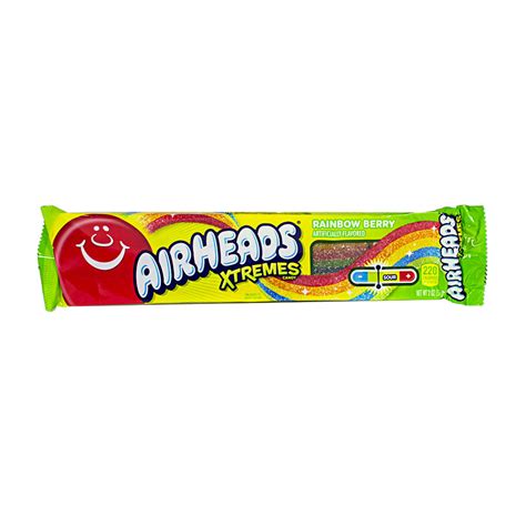 Wholesale Airheads Xtremes Rainbow Berry Candy 2 Oz Weiners Ltd