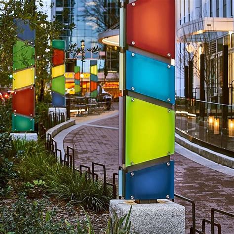 Lumicor On Instagram “colorful Sculptures Travel Along The Path Of