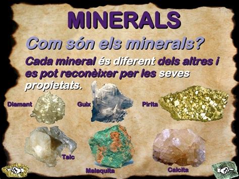 Minerals I Roques