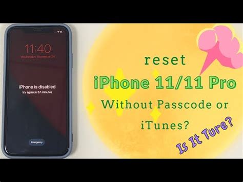 Restore Iphone Pro Without Passcode Or Itunes Is It Ture