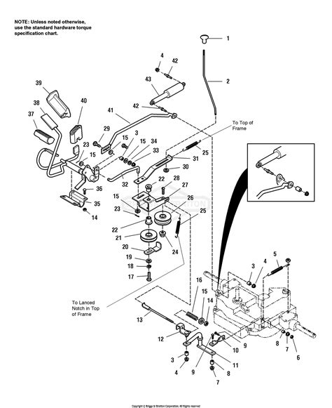 Simplicity 1693095 514h 14hp Hydro And 38 Mower Deck Parts Diagram