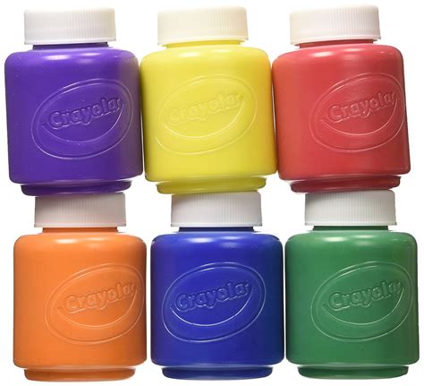 Crayola Kids Paint Washable Assorted Colors Bright And Mixable Colors