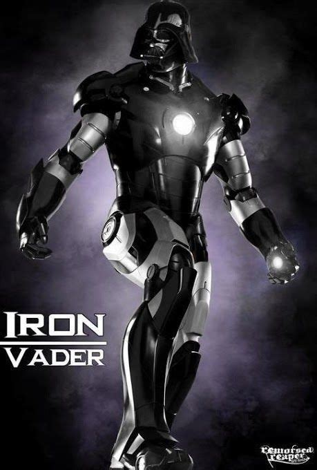 Iron Mandarth Vader Mashup Marvel Dc Marvel Comics Marvel Heroes