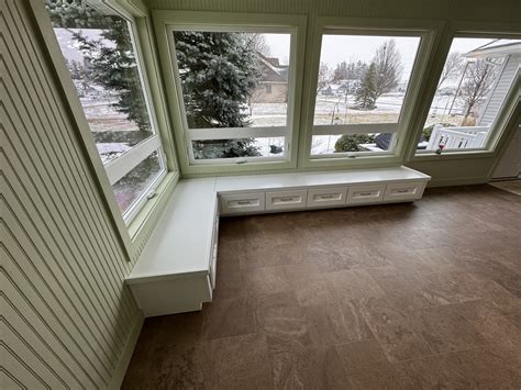 Custom Storage Bench - Bryan, Ohio - Carter Krill Construction