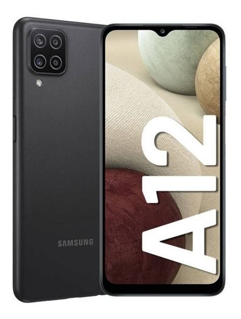 Samsung Celular Galaxy A12 Black 128 Gb New Bytes Distribuidor