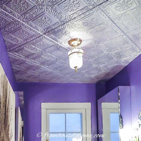 Paint For Styrofoam Ceiling Tiles Shelly Lighting