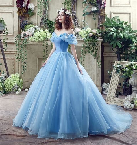 Elegant Light Blue Cinderella Quinceanera Dresses Organza Ball Gown Sweet 16 Dresses Butterfly