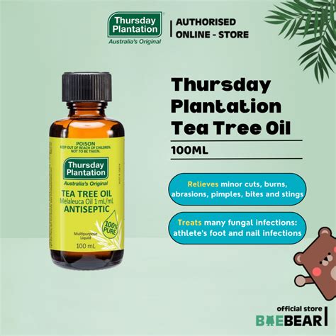 Thursday Plantation Tea Tree Oil Antiseptic 25ml 50ml 100ml Tea