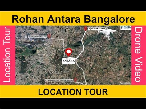 Rohan Antara Varthur Actual Location Tour Rohan Builders Bangalore