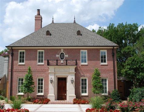 The red brick georgian has 4 en suite bedrooms. Beatiful red brick with flawless landscaping | House ...