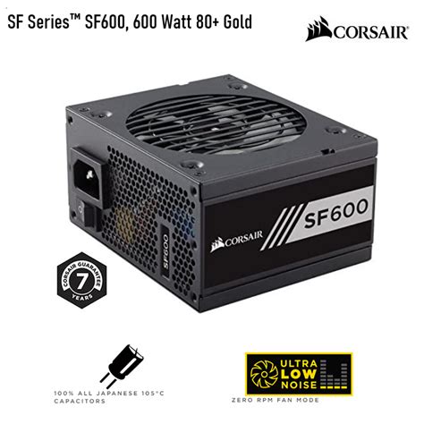 I was happy to see another reliable sfx psu on the. CORSAIR SF600 600W 80+GOLD FULL MODULAR PSU - itxlab.com.my