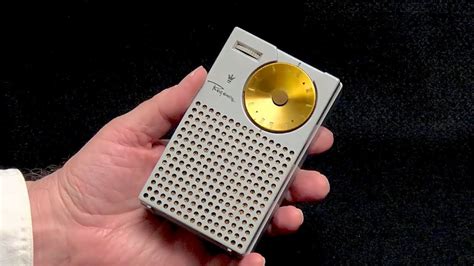 Regency Tr 1 Worlds First Transistor Radio With Case Early Example