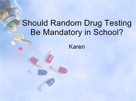 There are a few things you should know about the process before you begin. Random Drug Testing In School