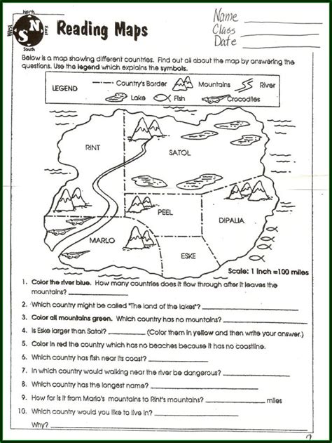 Reading A Map Worksheet Photos Rugby Rumilly Hot Sex Picture