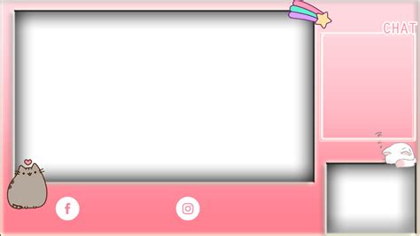 Pink Streaming Overlays By Rimily9x On Deviantart Powerpoint
