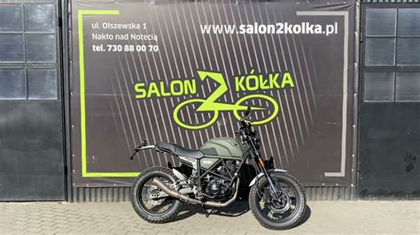 Motocykl Zipp Scrambler Prezentacja Pojazdu Salon Kolka Youtube