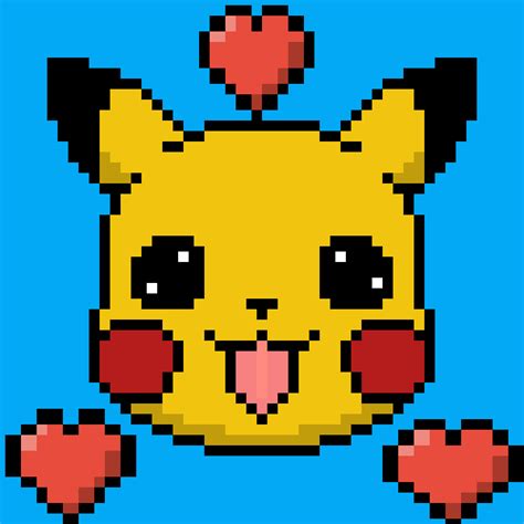 Pixilart Pikachu By Xxunikittyxx