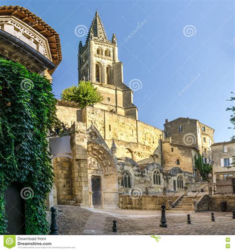 Home » destinations » france » saint emilion, france: Monolithic Church And Bell Tower Of Saint Emilion ...