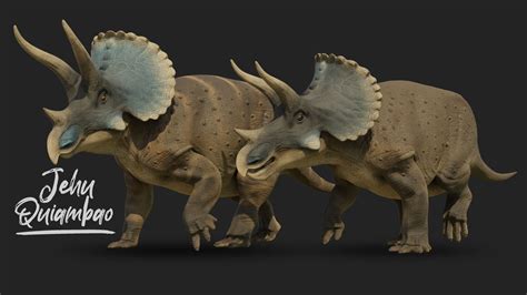 Triceratops Prorsus Couple By Jqarts On Deviantart
