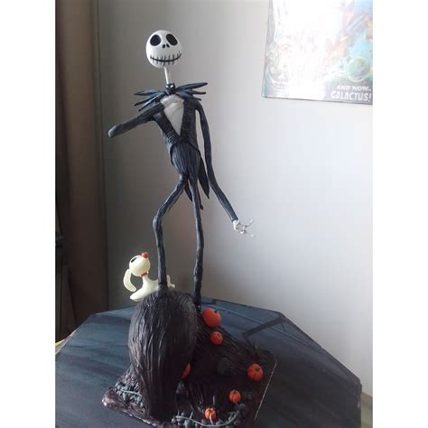 Jack Skellington Mini Diorama Escultura Jack Esqueleto O Estranho