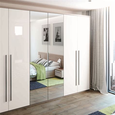 A Lovely Large Double Mirrored Wardrobe In The Ava Plus Range In The