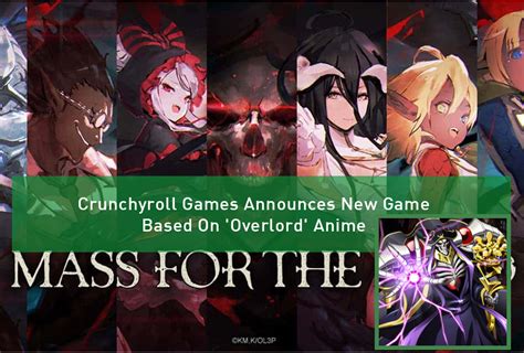 Crunchyroll Games Announces New Game Based On Overlord Anime
