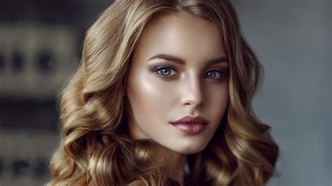 X Beautiful Face Blonde Girl K K Hd K Wallpapers Images Backgrounds Photos And Pictures