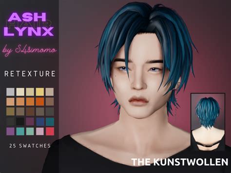 S4simomo Ash Lynx Hair Retextured The Kunstwollen On Patreon In 2021