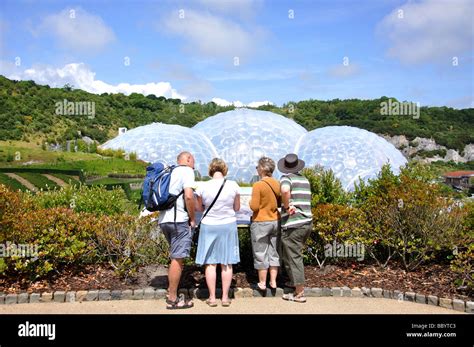 Eden Project Bodelva St Austell Cornwall England United Kingdom