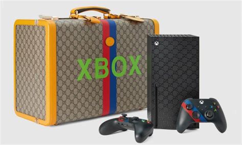 Luxurious Model Collabs Proceed With A 10000 Gucci Xbox