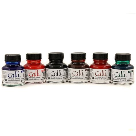 Calli Ink 6 Set Stationery And Pens From Crafty Arts Uk
