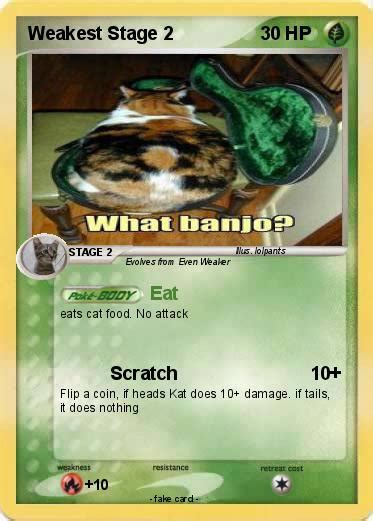Maybe you would like to learn more about one of these? Pokémon Weakest Stage 2 2 - Eat - My Pokemon Card