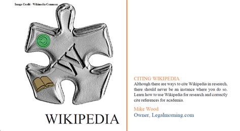 Cover Guide To Using Wikipedia For Research Legalmorning