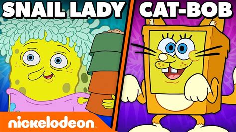 60 Minutes Of Spongebobs Best Disguises 🥸 Nickelodeon Cartoon