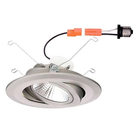 Reviews For Envirolite 6 In Integrated Led Brushed Nickel Directional