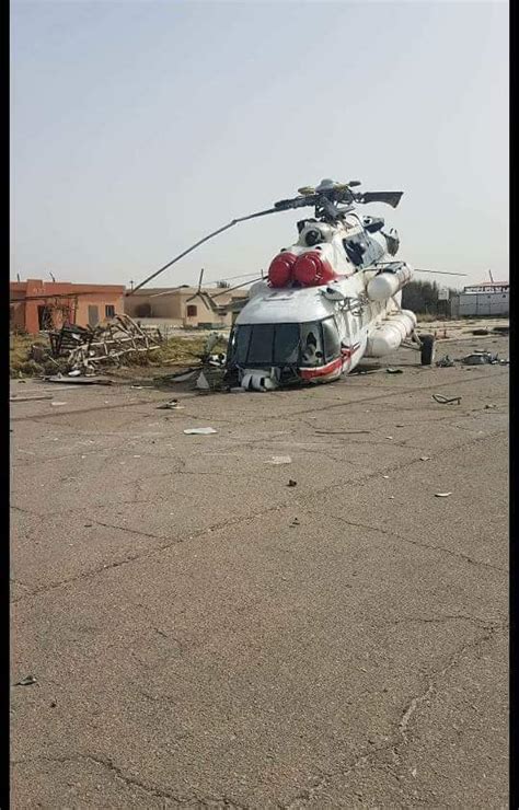 2 More Photos Of The Mi 14 Air Ambulance Crash In Tripoli Tripoli