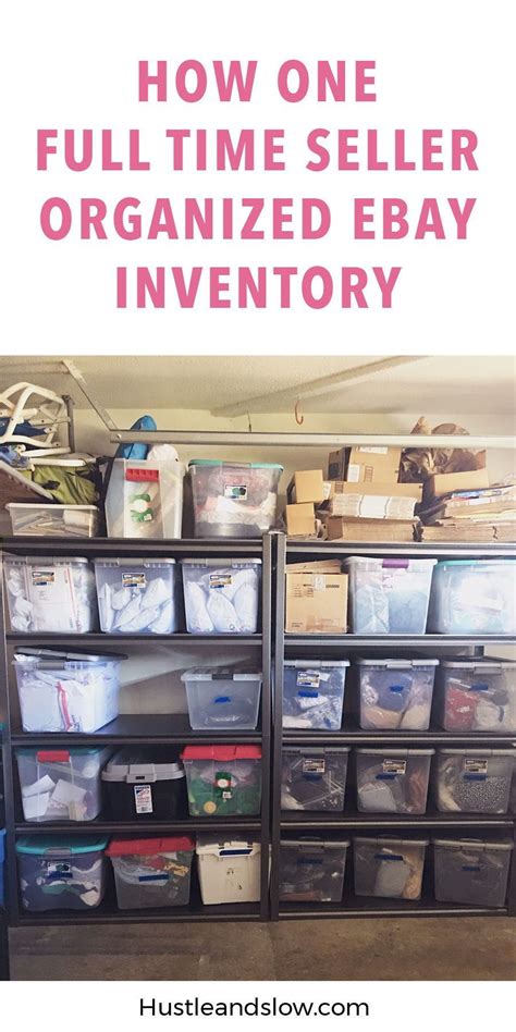 Ebay Inventory Storage And Organization Our Ebay Inventory System