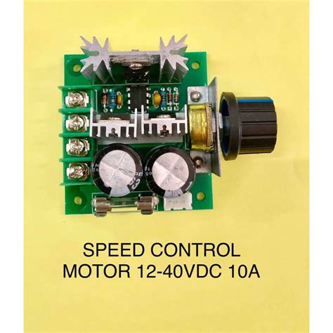 Speed Control Motor 12 40vdc 10a Shopee Thailand