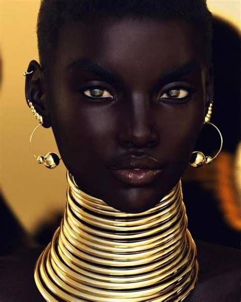 Black Women Beautiful Face Blackwomenbeautiful Black Beauties Black