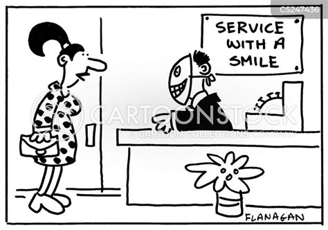 Service With A Smile Cartoons And Comics Funny Pictures From Cartoonstock